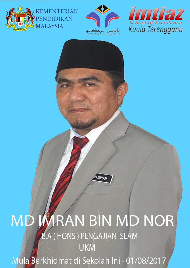 Pengetua Ustaz Md Imran bin Md Nor