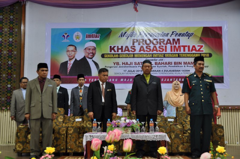 MAJLIS PENUTUP PROGRAM KHAS ASASI IMTIAZ 2018