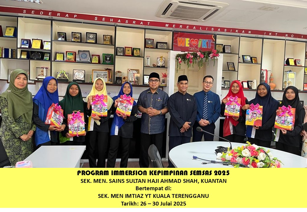 Program Imersion Program Immersion Kecemerlangan 2025 | SM IMTIAZ YT KUALA TERENGGANU ...